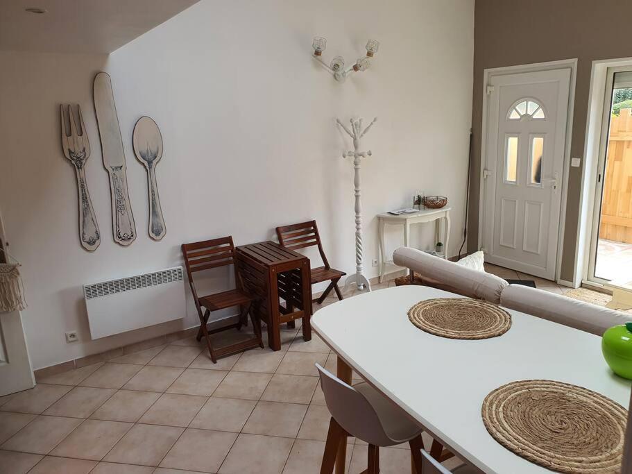 Charmante Maison 1 Chambre Avec Terrasse N'1 Équihen-Plage Екстериор снимка